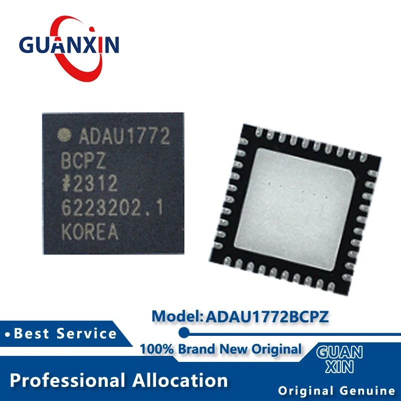 100% New Electronic Marking ADAU1772BCPZ ADAU1772BCP ADAU1772BCPZ-R7 ADAU1772BCPZ-RL LFCSP40 ADAU1772