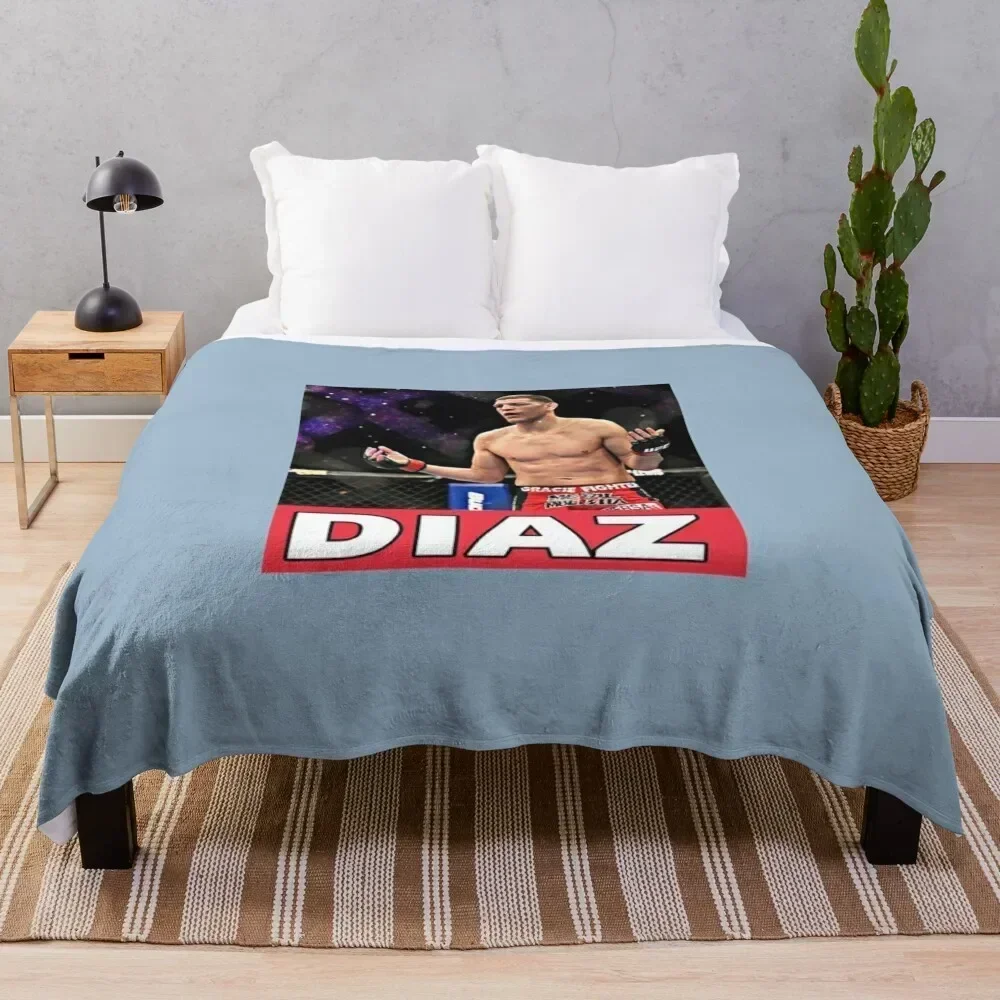 

NICK DIAZ 209 nick Throw Blanket sofa bed Personalized Gift Sleeping Bag Plush Blankets