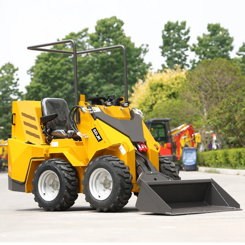 Special offer skid steer loader diesel powered engineering machinery supports custom mini skid steer loader
