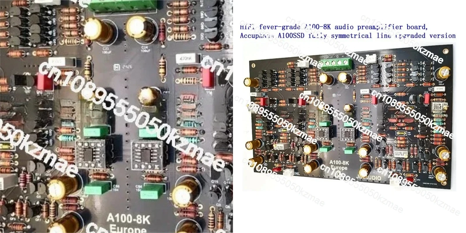 Suitable for HIFI heating level audio preamplifier board A100-8K, Accuphase A100SSD fully symmetrical line upgrade version