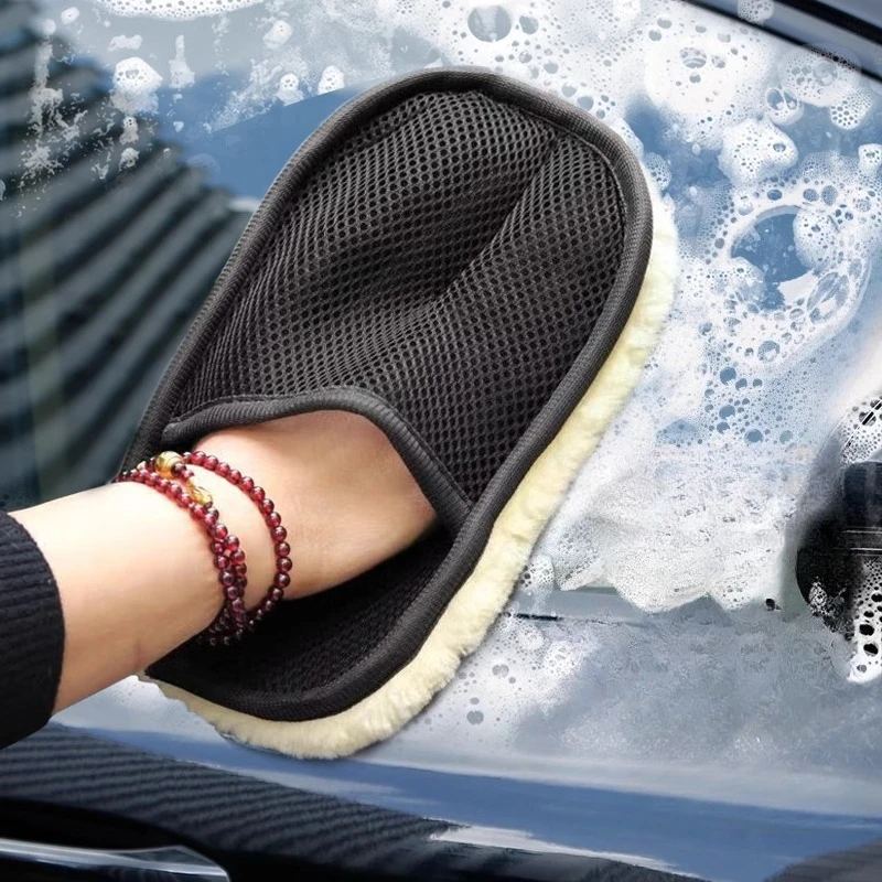 

Автомобильные шерстяные перчатки, не повреждают краску, плюшевое волокно, медвежья лапа, пенопласт, протирание, автомобильное полотенце, перчатки для мытья автомобиля, волокнистые инструменты, аксессуары Para Auto