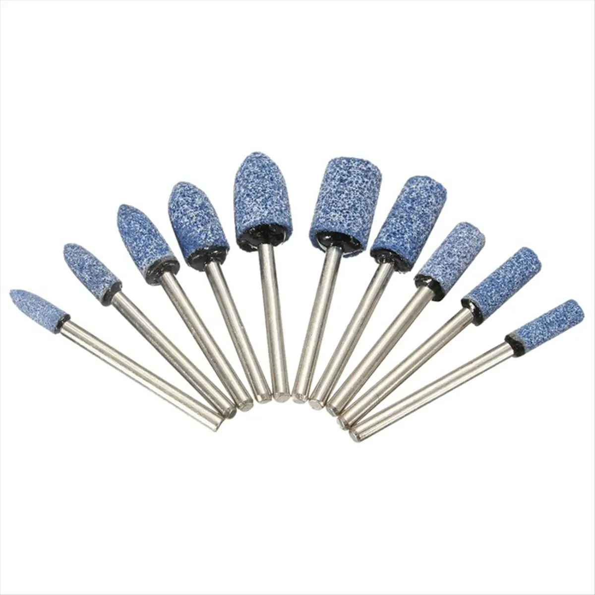 AA77 NEW  Blue Corundum Grinding Heads Grinding Heads Ceramic Grinding Heads Blue Blue Sand Grinding Heads