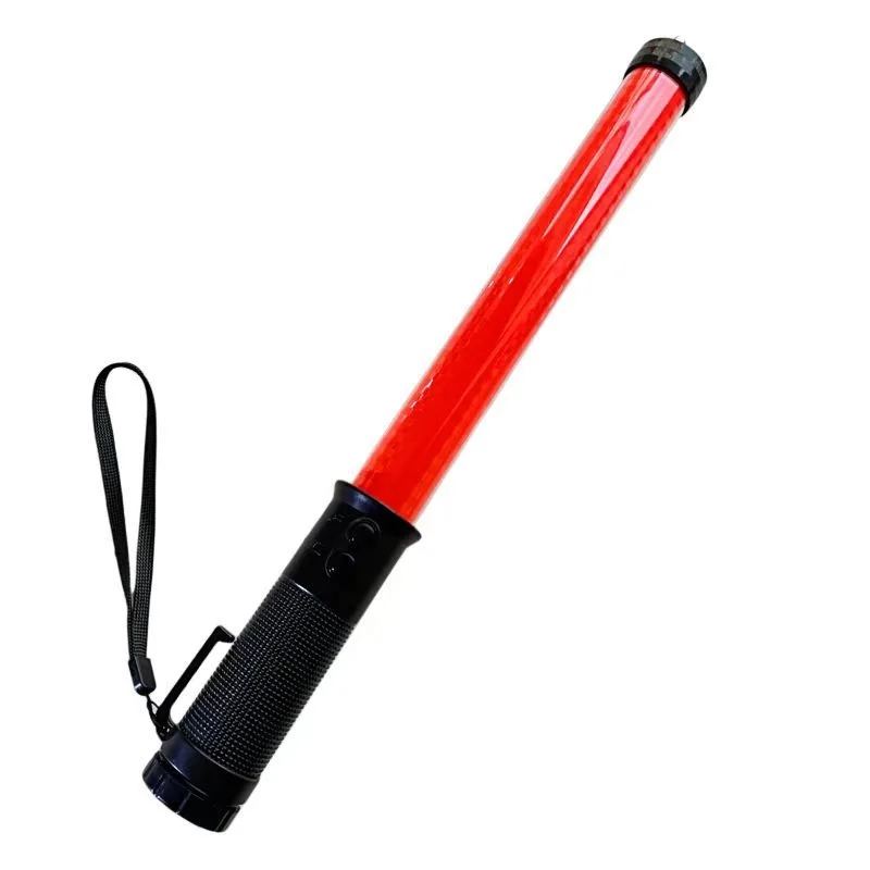 Imagem -03 - Electronic Whistle Charging Traffic Control Stick Luz de Advertência Led Multifuncional Piscando Stick 40cm