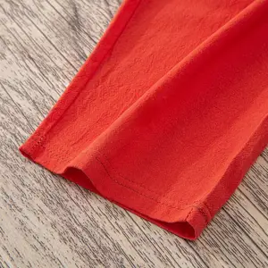 Baumwoll- und Leinenhosen für Frauen, lässig, locker, elastische Taille, Sommer 6 Hauptverkäufe Frauenhose des Schlaganfalls - №2