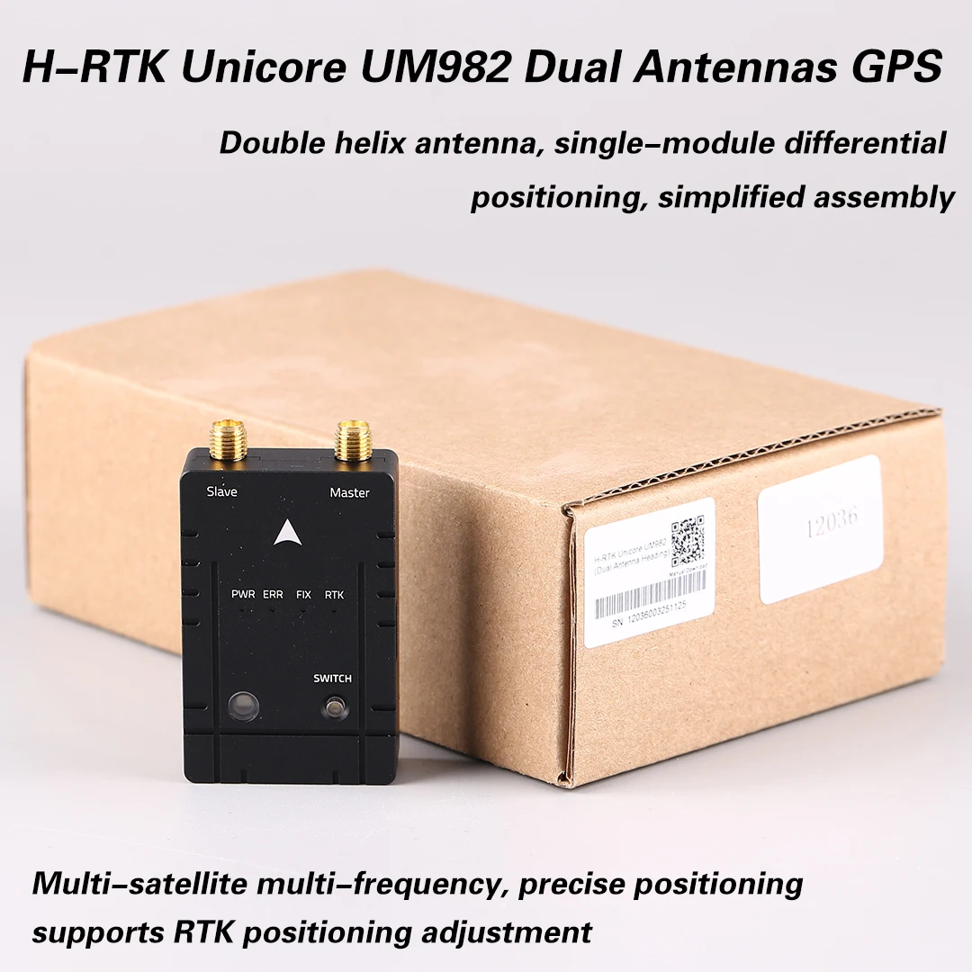 

Модуль Holybro H-RTK UM982 RTK GNSS GPS для БПЛА - модуль с сантиметровой точностью для самолетов вертикального взлета и посадки, самолетов с неподвижным крылом и мультироторных дронов
