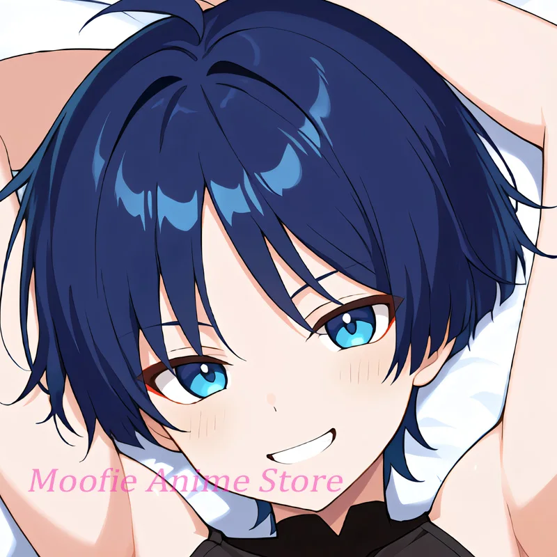 Anime Body Pillow Cover Wanderer Genshin Impact Dakimakura Life-Size Double-Sided Print 2WAY Pillowcase