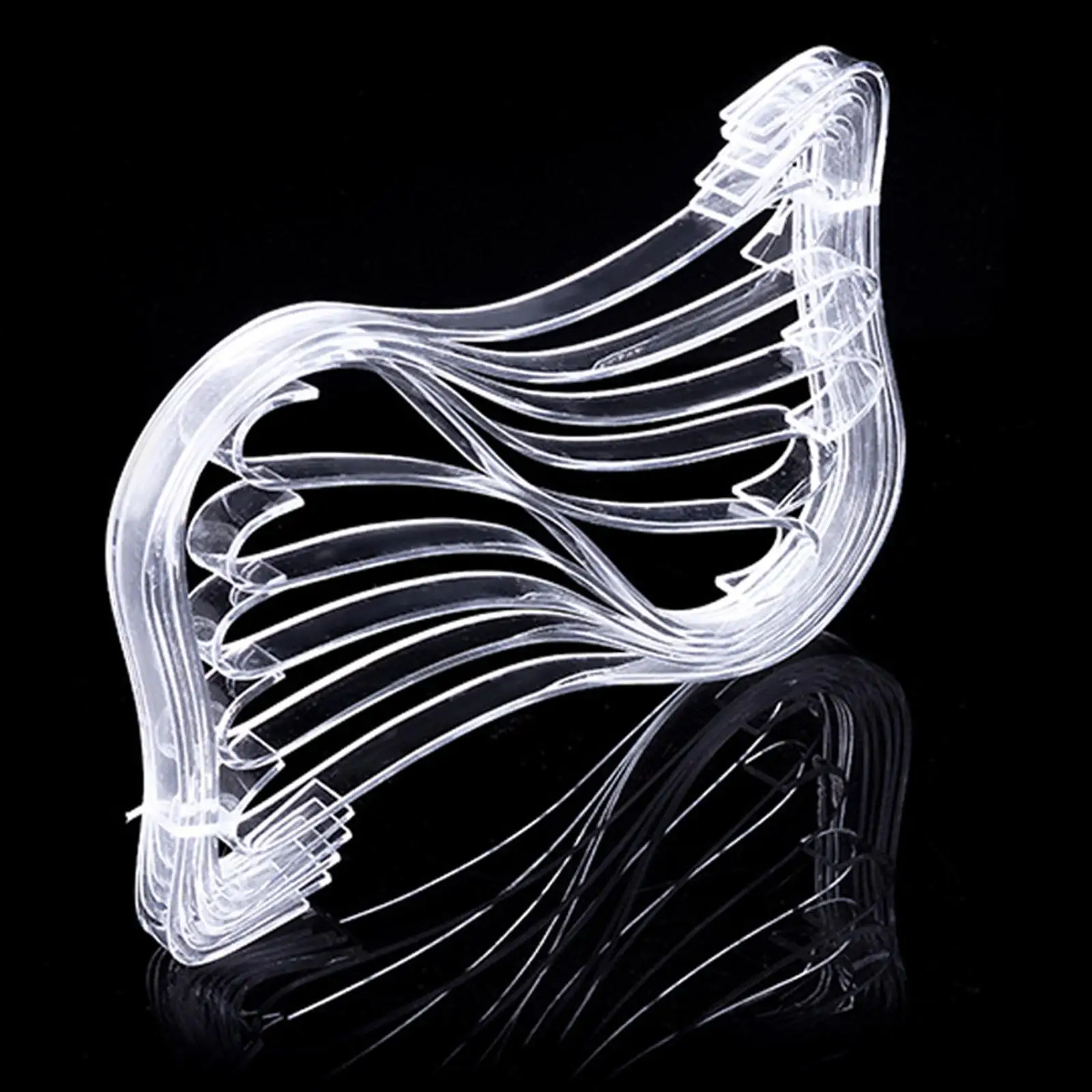 Acrylic Shoe Display Stand Support for Sandals and Heels Shoe Rack Organizer for Retail Store and Home Use