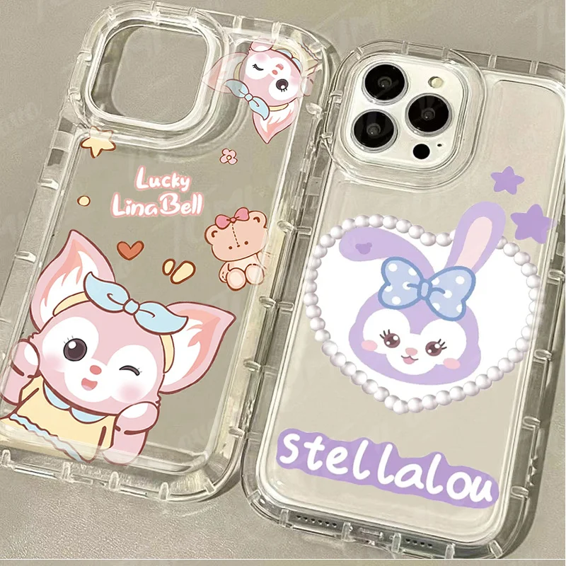 Disney StellaLou LinaBell Phone Case for Huawei P30 P40 P50 P60 Pro Honor 100 90 80 70 60 50 X9 X9A X8 X5 Magic5 Magic 5 Cover