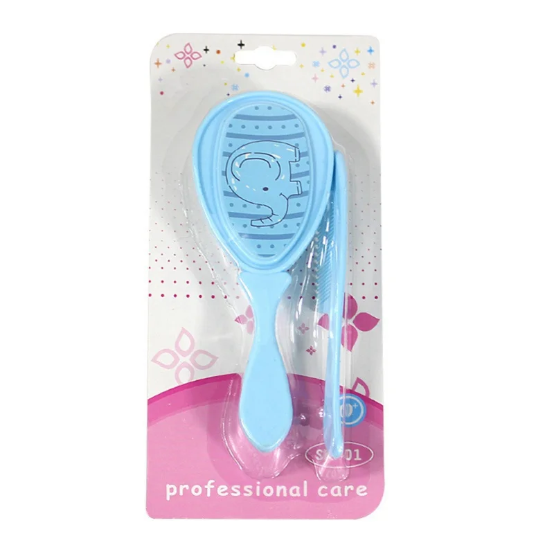 Peigne de dessin animé doux pour tout-petits, brosse à cheveux pour bébé, brosse à cheveux pour nouveau-né, masseur de tête pour bébé, soins,