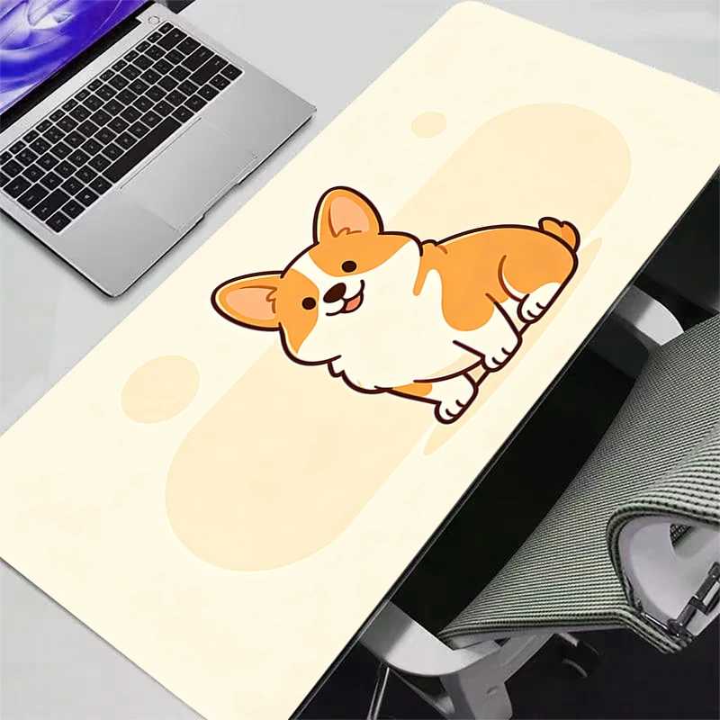 Cartoon Cat and Dog Mouse Pad Large Gamer XXL Keyboard Desk Mouse Mat Carpet rug Rubber Tapis Souris Gaming Notbook Mousepad