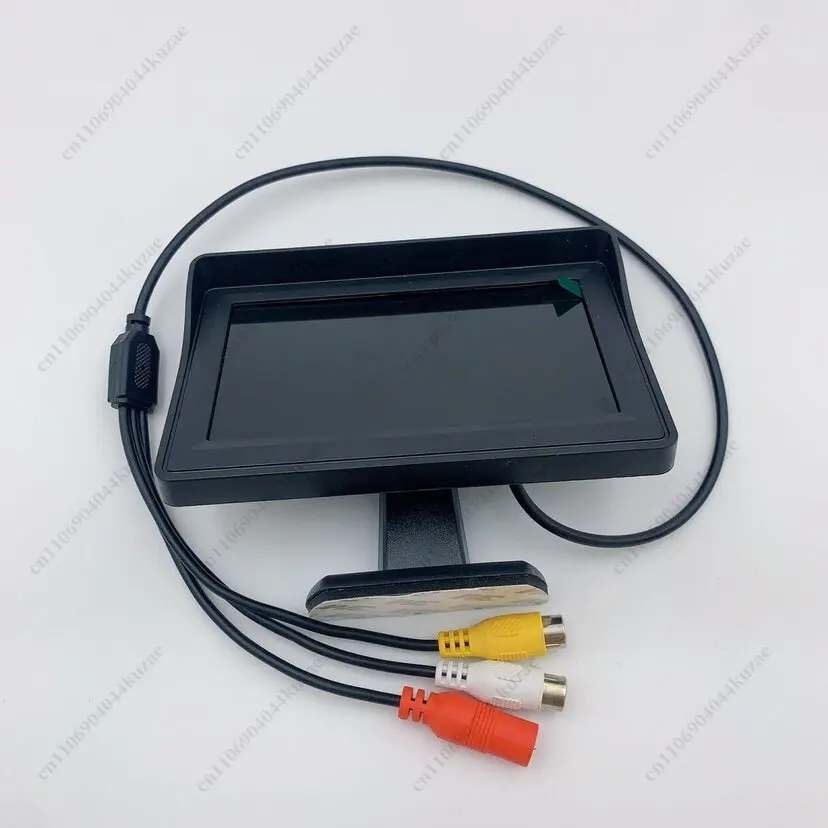 4.3-inch Car Display with AV Interface, Compatible with Cars and Trucks, Perfect for Reversing Image Display