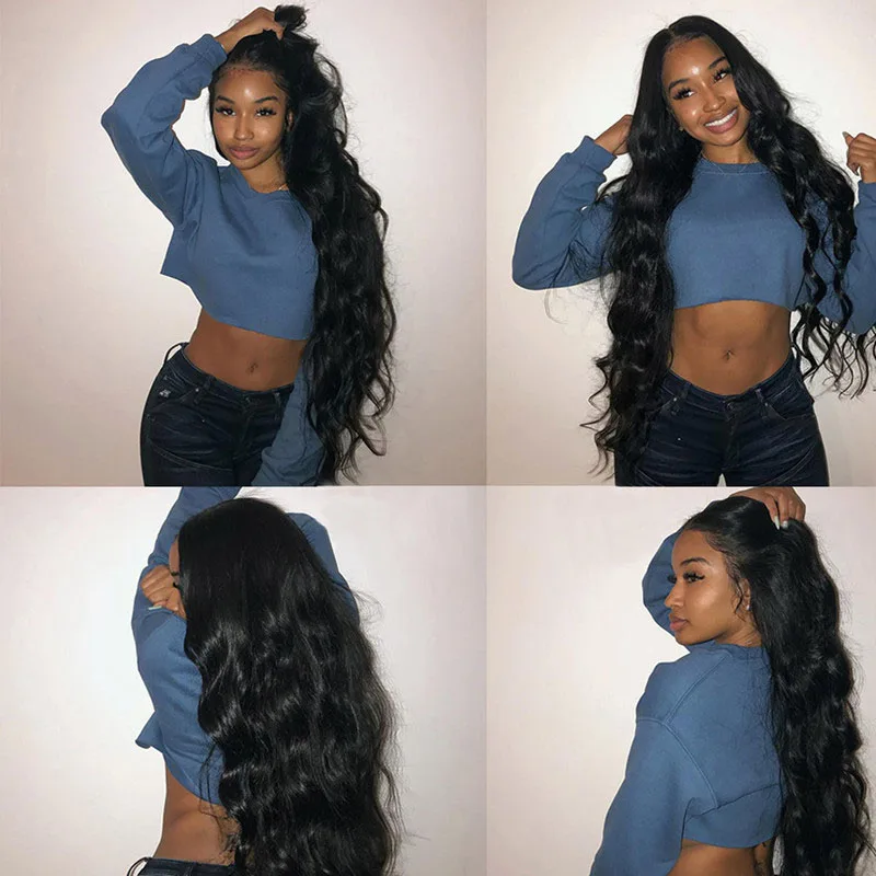 Body Wave Front Wig Hd Transparent Full Front Human Hair Wigs Brazilian for Black Women Closure Frontal Wig