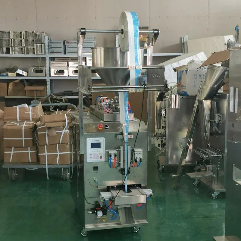 Macchina confezionatrice automatica multifunzione per mini bustine di ketchup, pasta, rifornimento di liquidi, borsa per shampoo, sacchetto per alimenti