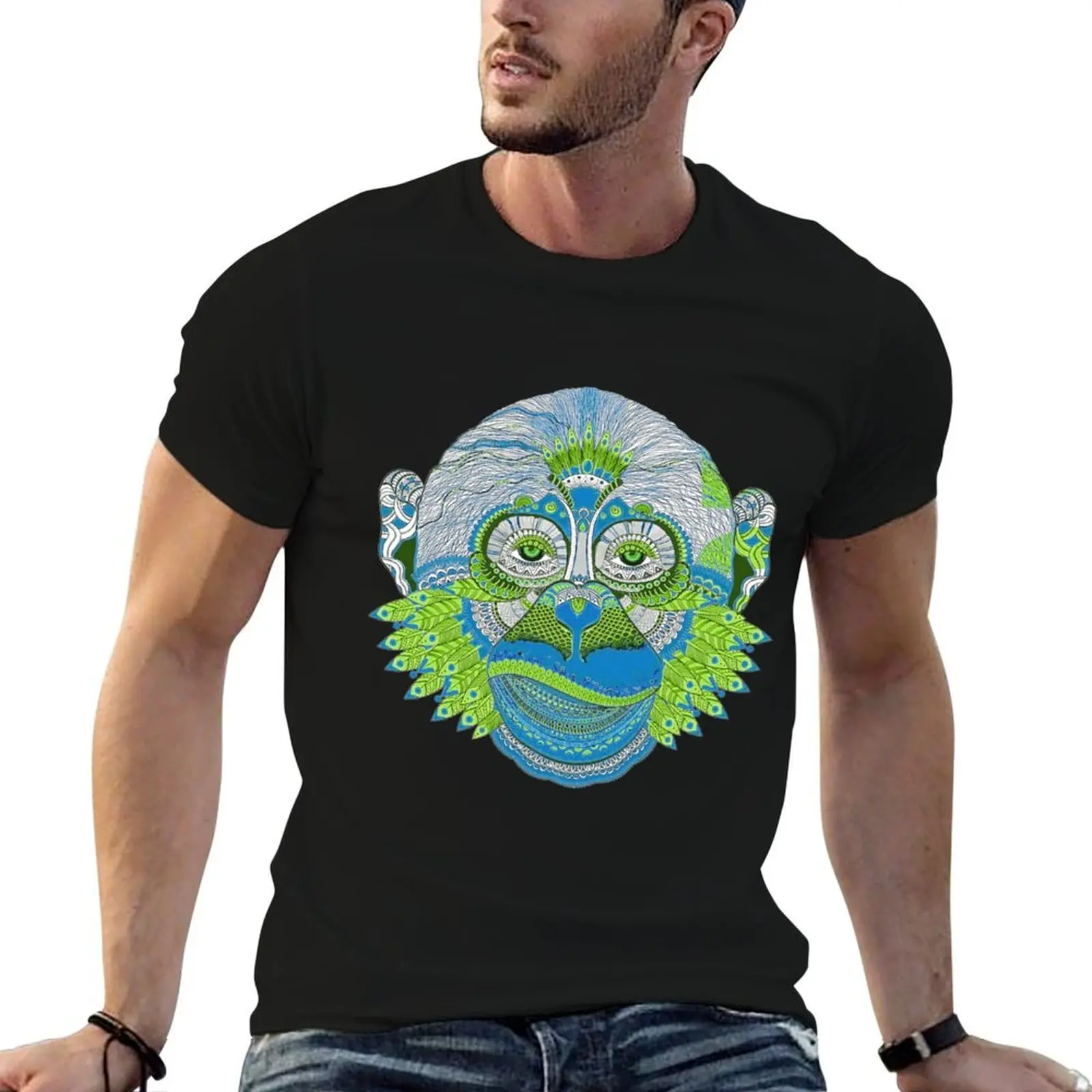 Shock the Monkey T-Shirt vintage t shirts topping black t shirts for men