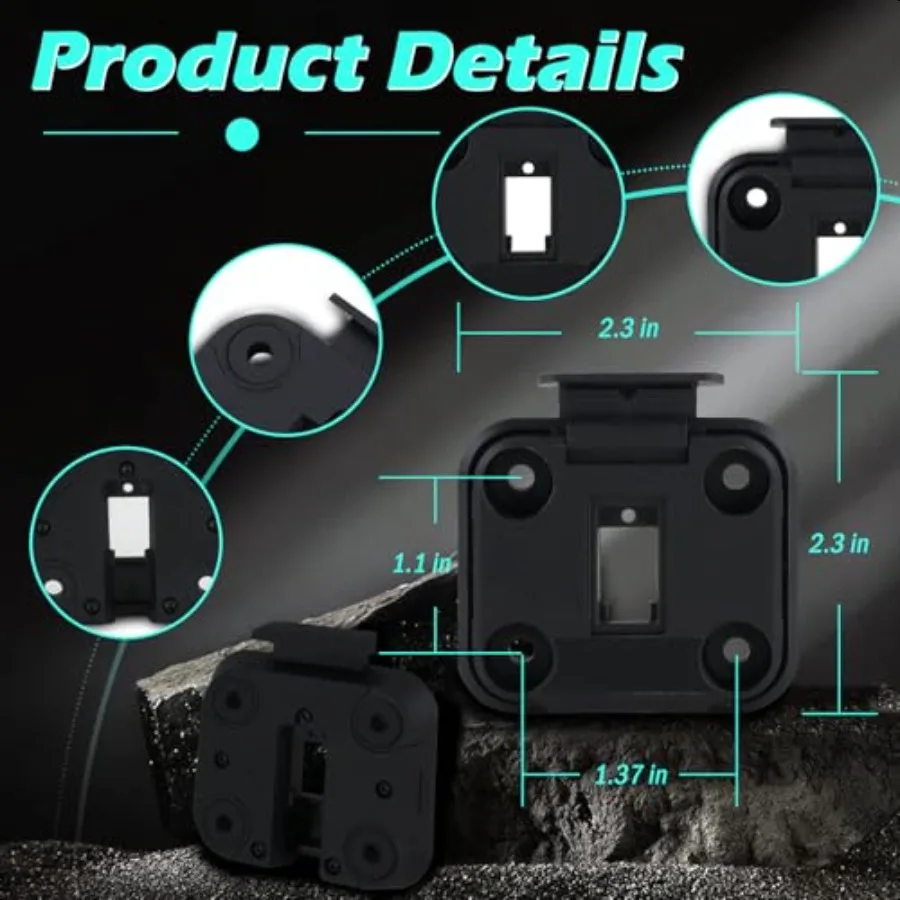 Support de montage pour navigateur GPS de moto, Compatible avec le dispositif de Navigation GPS Garmin Zumo XT Tread, remplacement 0101295300