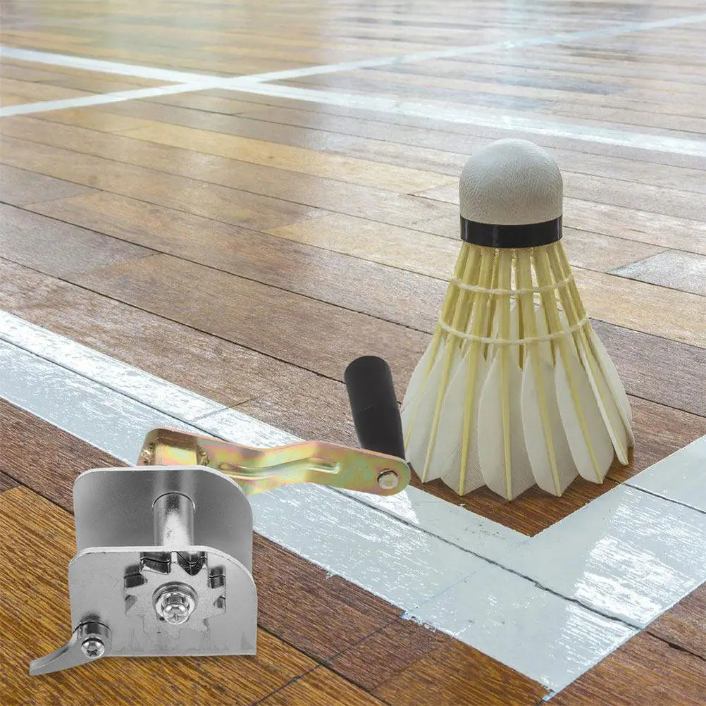 

Комплект из 2 шт. устройств для натяжения сетки спортивного инвентаря с ручным приводом, лебедка для бадминтона и волейбола, система для тренировок на открытом воздухе, натяжитель сетки