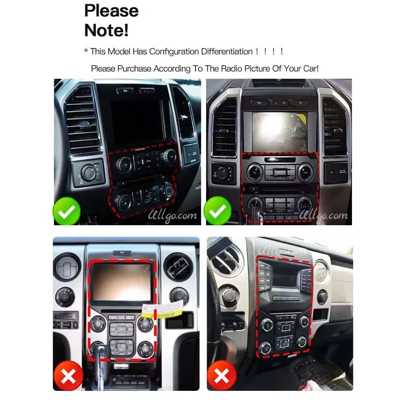 12.1 Inch Vertical Screen Android Car Head Unit for Ford F150 F-150 2016-2021 Radio GPS