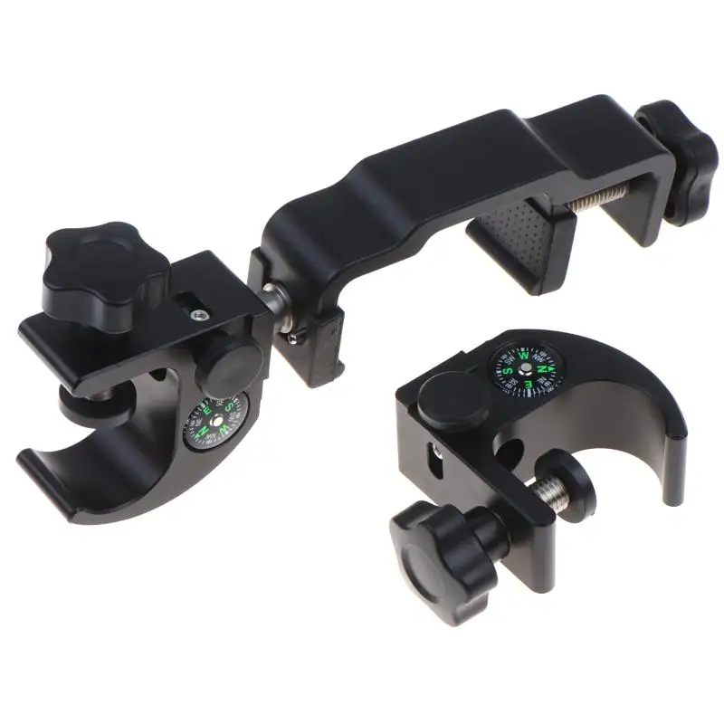 High Quality Phone Holder Bracket Cradle Pole Clamp With Compass For GPS For Data Collector Total Station