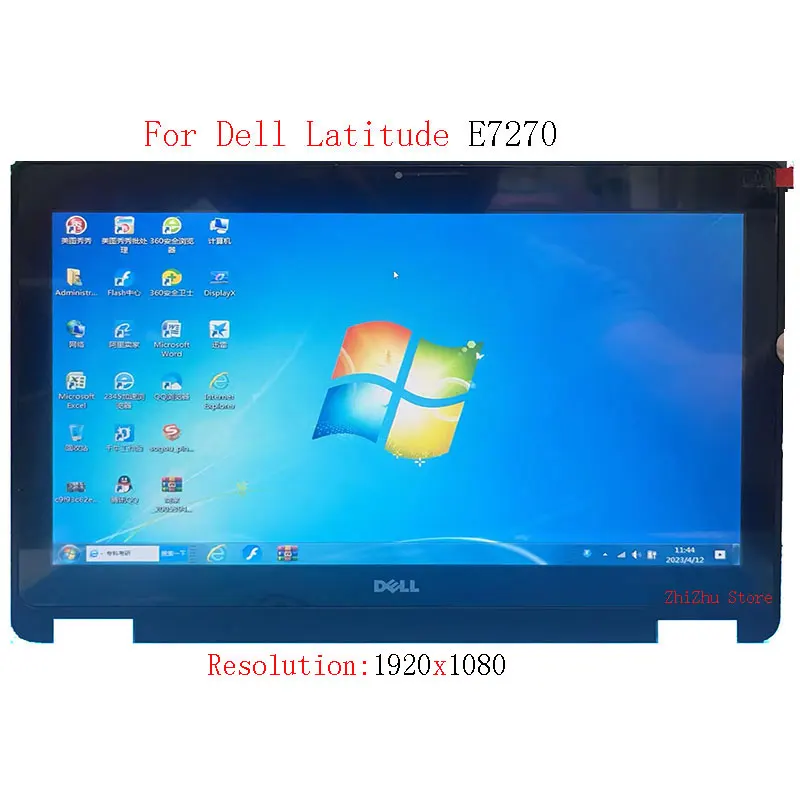 para Dell Latitude E7270 E7250 Lcd Touch Screen Digitalizador Substituição Assembly Xdt86 1920×1080 Fhd 12.5