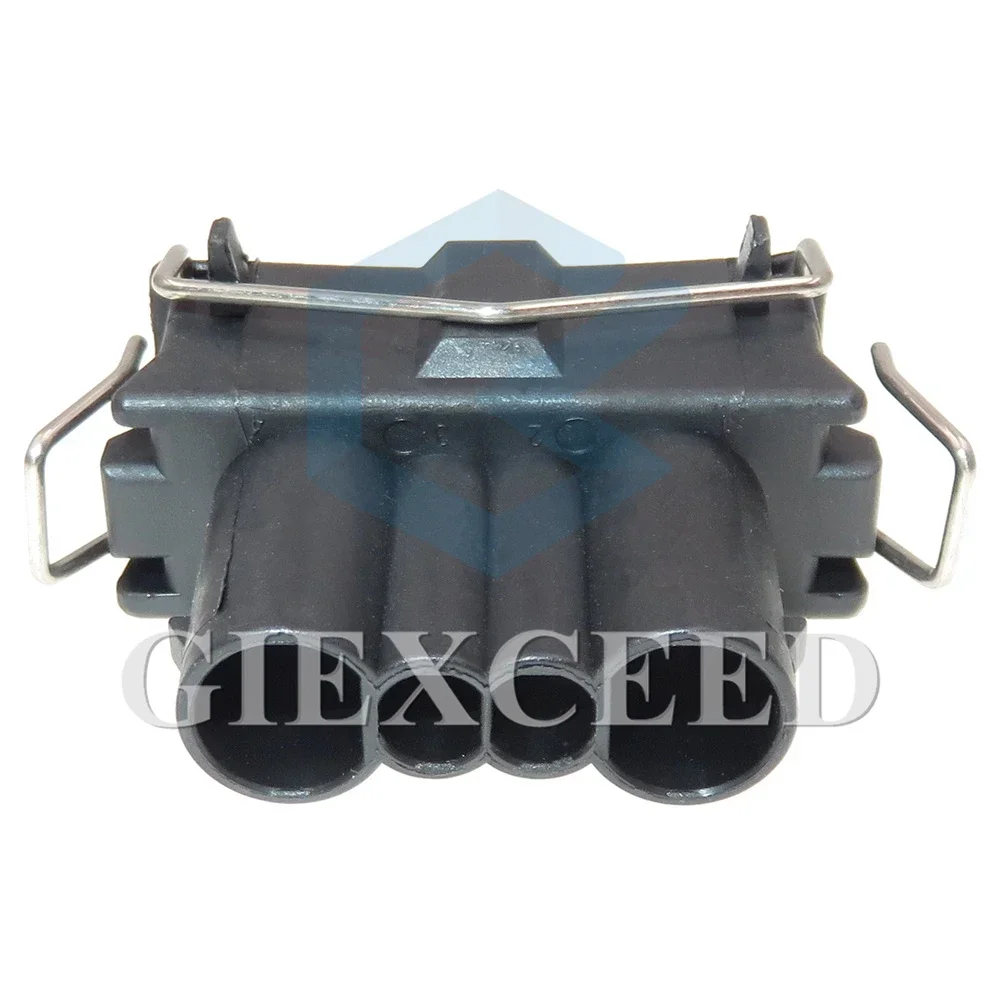 2 Sets 4 Pin Plastic Housing Electric Wire Composite Connector 6.3 Series 357 906 231 3.5 Waterproof Socket AC Assembly For Auto