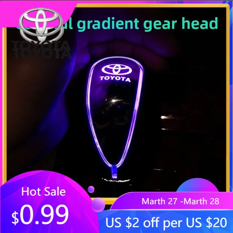 

Наклейки на автомобиль: светящаяся наклейка на ручку КПП для Toyota Corolla, Camry, Highlander, RAV4 (для модифицированных авто)