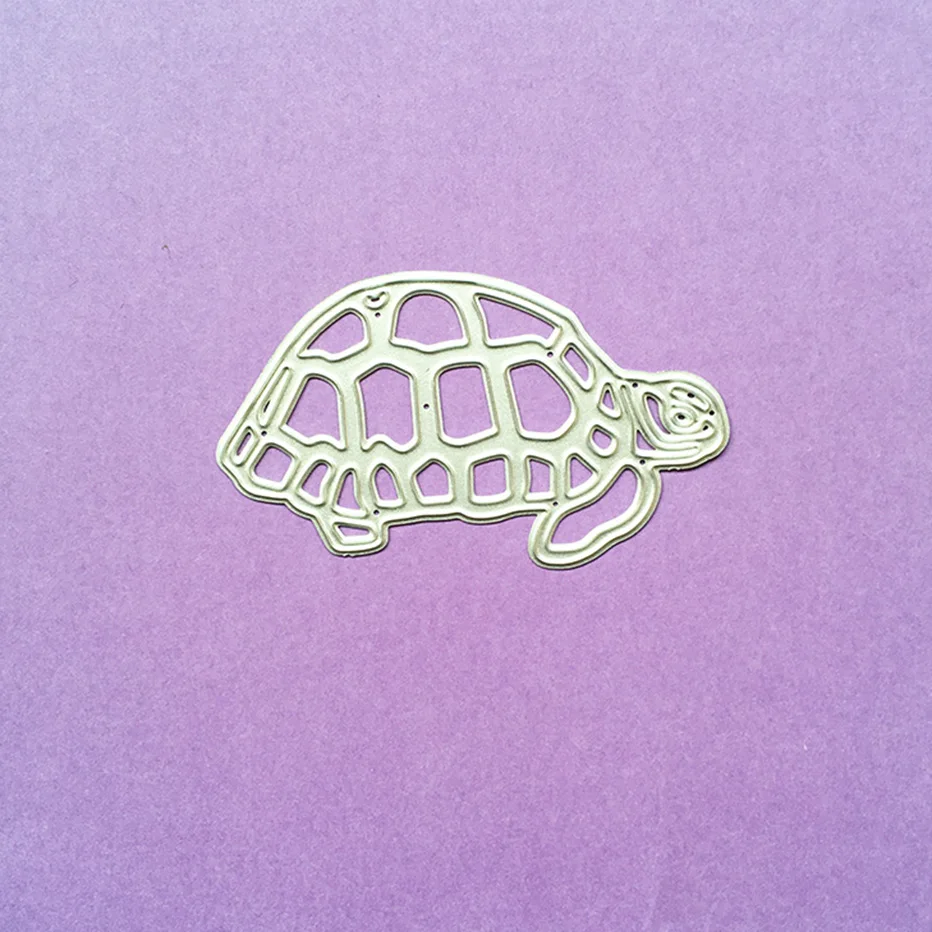 tortoise animal Scrapbooking Cutting Dies Yiwu futian market clearance hot sale DIY Paper gift Card Making metal craft album