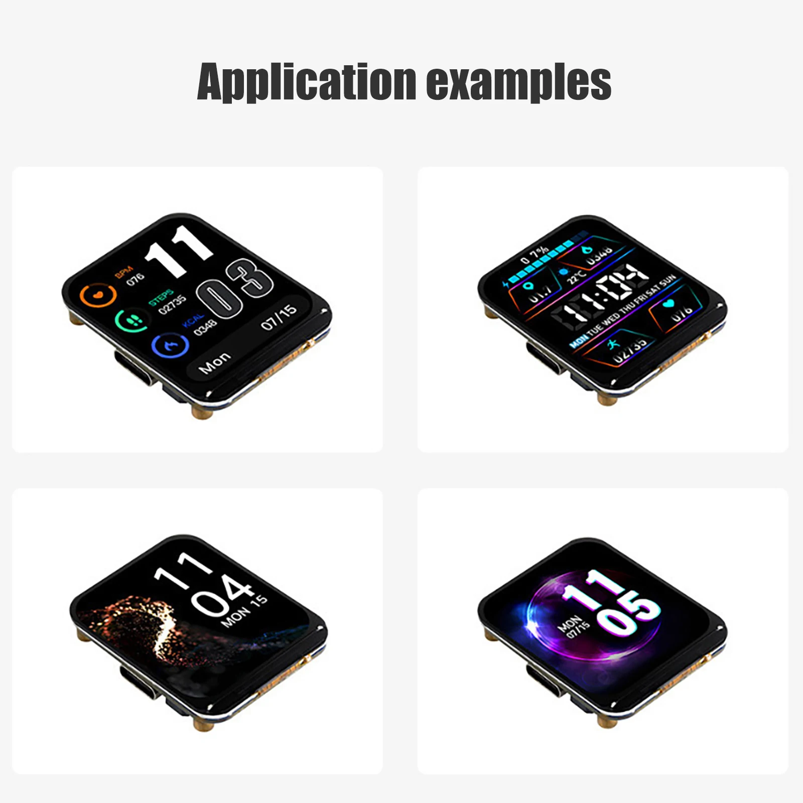 ESP32 Development Board 1.69-inch 262K IPS Touch LCD Display TFT LCD Screen Module 240×280 WiFi Bluetooth Smart Display