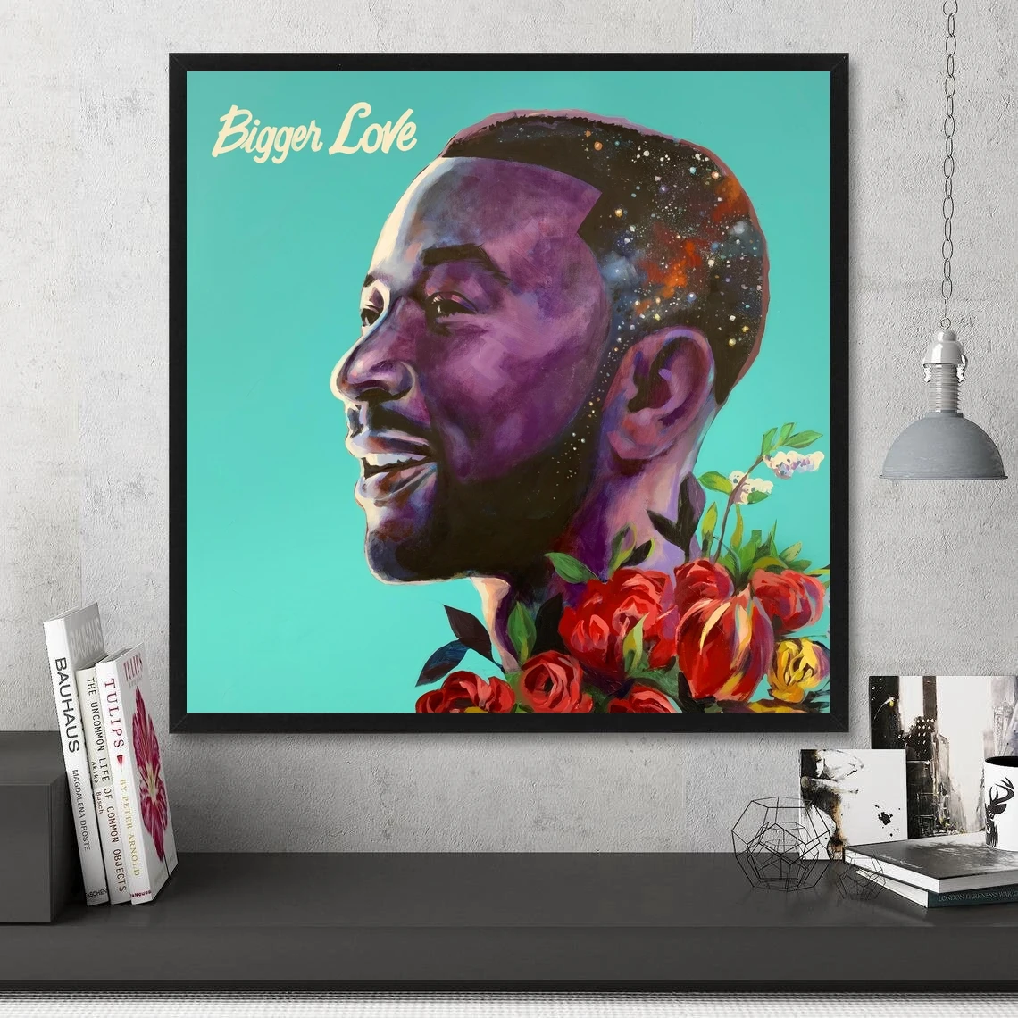 John Legend Bigger Love Music Album Cover Poster Canvas Art Print Home Decor Wall Painting ( No Frame )