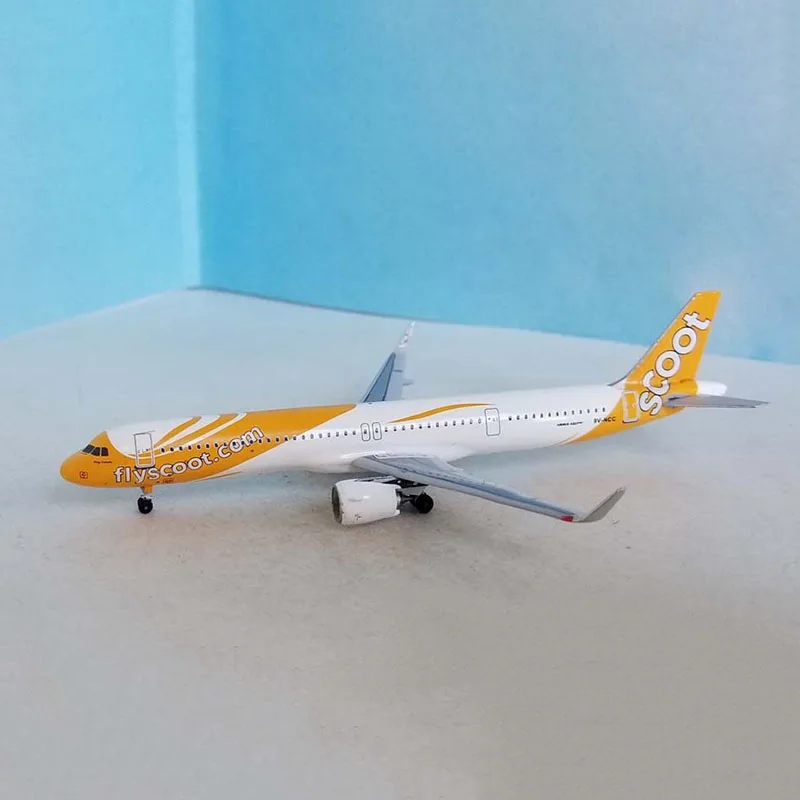 

Diecast 1:400 AC411303 Scoot A320neo 9V-NCC Aircraft Model Adult Fans Collectible Souvenir Gifts