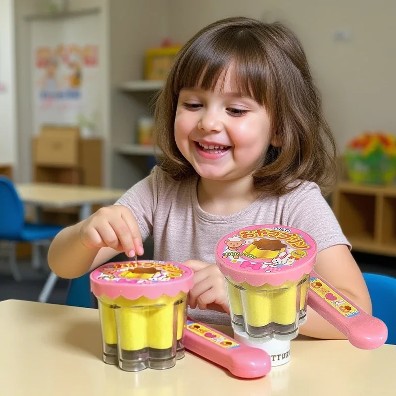 

1 Set Simulation Role Play Strawberry Pudding Toy Food Pudding Feeding Prop Early Education Japanese Play House Toys For Friend