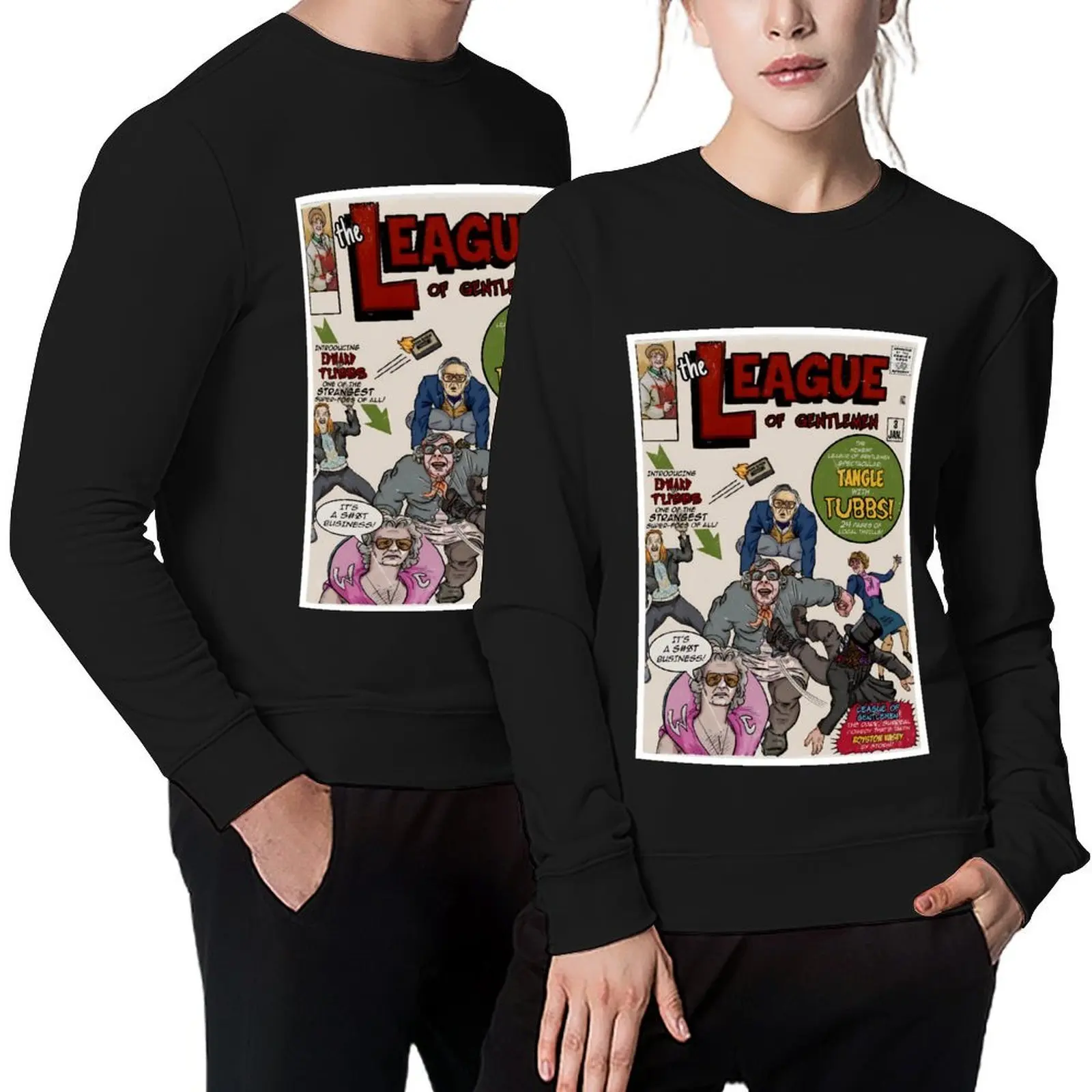 

League of Gentlemen Pullover autumn clothes for men mens clothes anime clothes sweatshirt for men