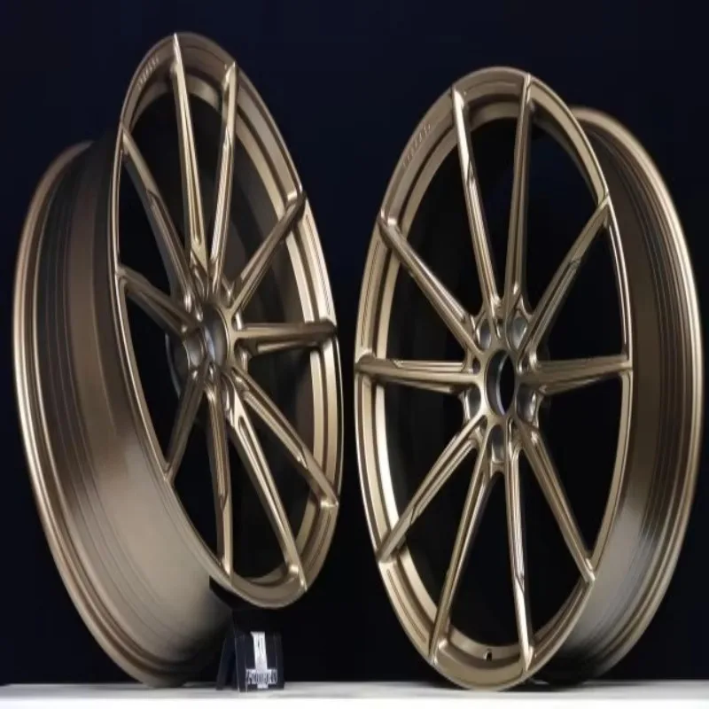 

New One-Piece Forged Alloy Wheels Concave Design Black Finish 15-26 Inch 5x112/114/120/130 PCD Universal Fitment