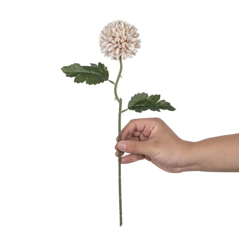10/15 Stück Künstliche Blumen Seidenkugel Chrysantheme Hochzeits-Brautstrauß Heimtisch Fensterbank Festival-Deko DIY-Geschenk Bühnenrequisiten – Detail 16