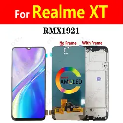 OPPO Realme XT RMX1921 용 프레임이 있는 6.4 