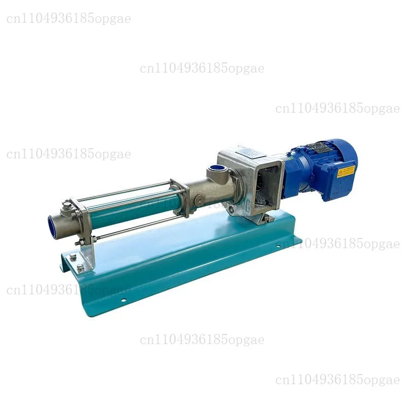 NETZSCH 304ss sludge dosing screw pump NM031BY02S12B NM090 model full