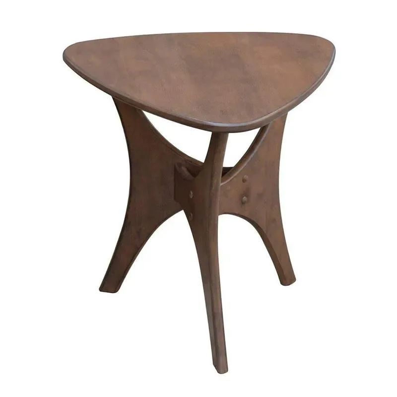 Mid Century Modern Wooden Side Table Small Coffee Table for Living Room