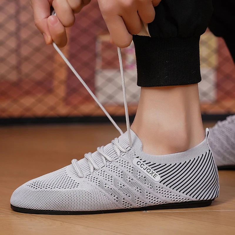 

YRZL Mens Loafers Thin Bottom Breathable Mesh Summer Shoes Lightweight Anti-Slip Driving Casual Comfortable Walking Shoe Men