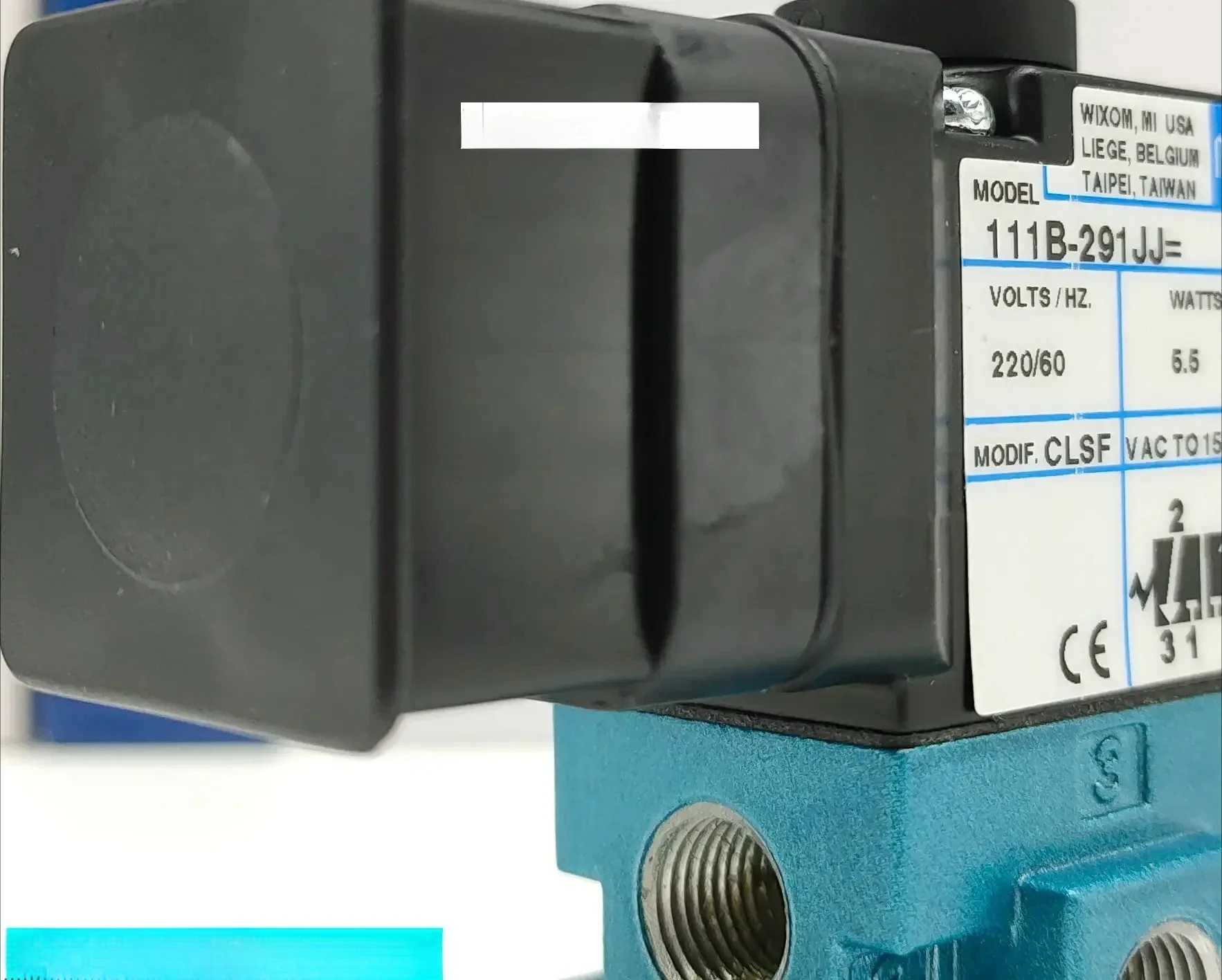 

Original American solenoid valves 111B-291JJ and 111B-291JJ=CLSF in stock