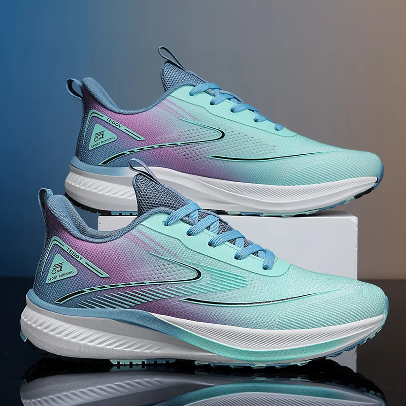 

Men Running Shoes Speciality Marathon Sports Breathable Lightweight Women's Carbon Plate Comfortable Nonskid Leisure Sneakers
