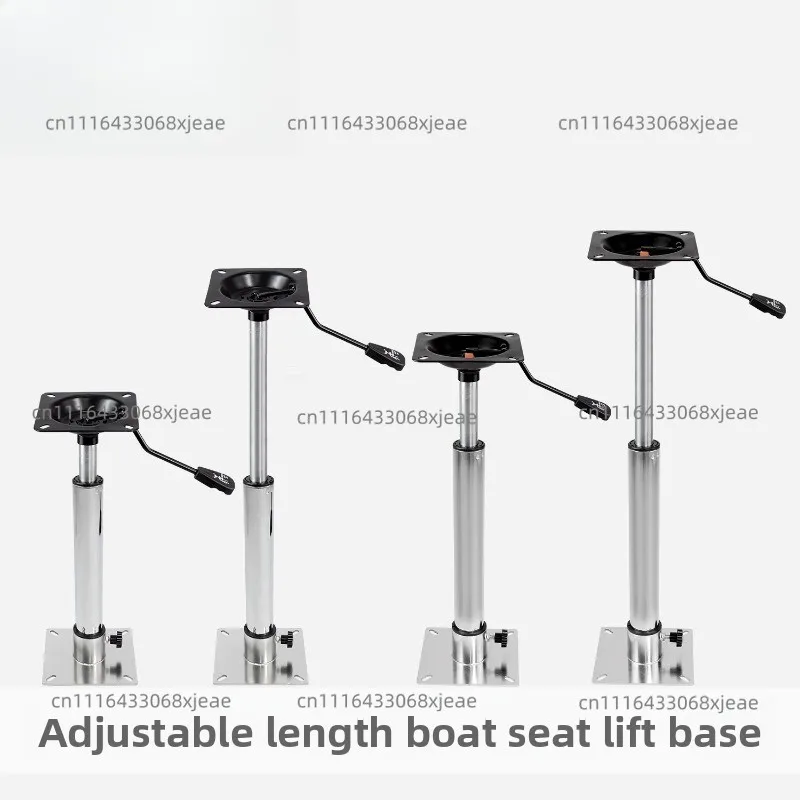 Heavy Duty  Seat Swivel, 360-Degree Rotating Base With Stainless Steel Hardware - Corrosion Resistant