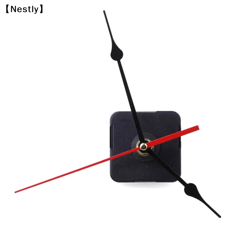 1 Set Hanging Quartz Watch Silent Wall Clock Movement Quartz Repair Movement Clock Mechanism Part Clock Parts With Needles〔Nest〕