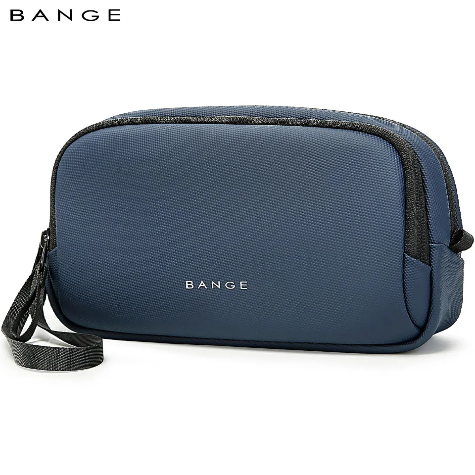 BANGE New Portable Wire Organizer Bag Polyester Lightweight Waterproof Unisex Digital USB Cable Storage Hand Bag Data Line Pouch