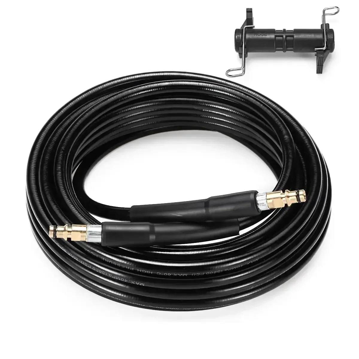 

6/10/15/30M 40MPa 5800PSI High Pressure Washer Hose Pipe Cord Car Washer Water Cleaning Extension Water Hose