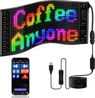LED DIY Matrix Pixel Panel Led Display Truck Eye Car Sign Animation Bluetooth App Control Programmable Flexible Screen