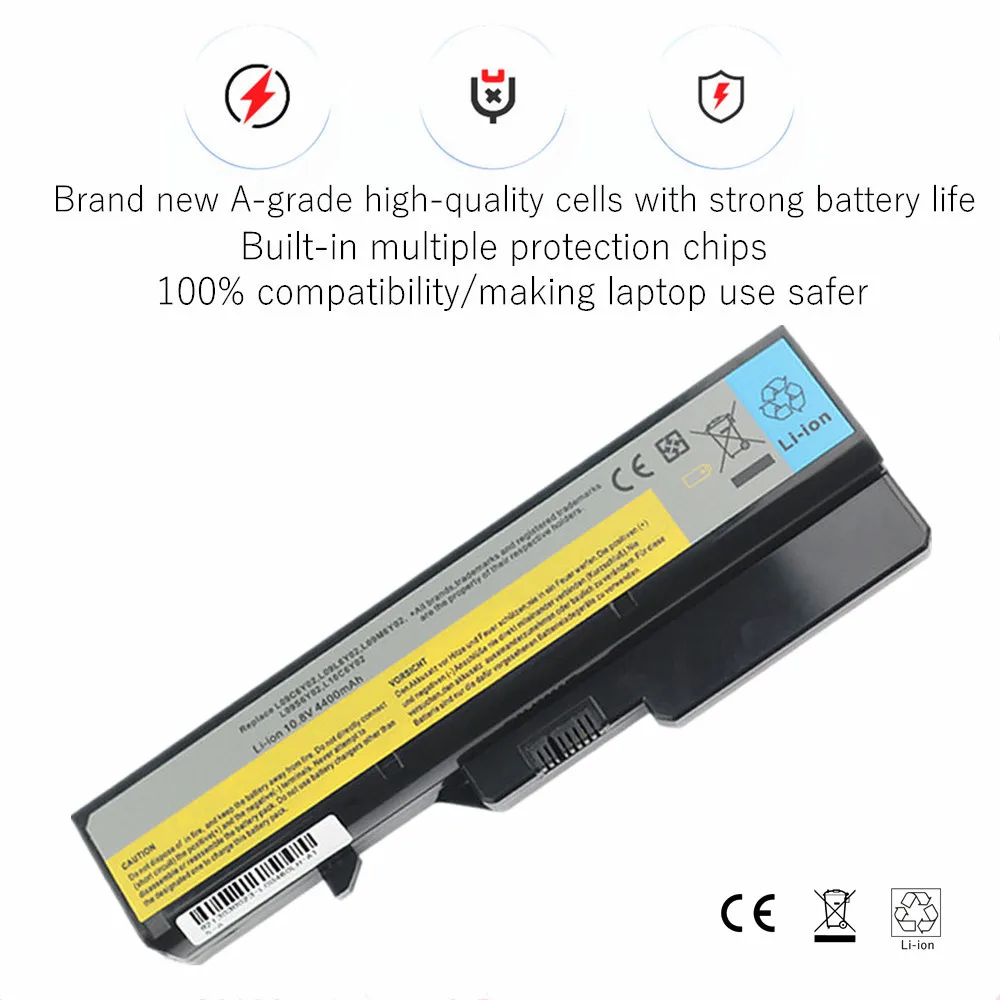 WHOLESALE Laptop battery FOR Lenovo B470A B470G B470 B570 B570A B570G G460 G460A G460G G460L G465 G465A LO9S6Y02