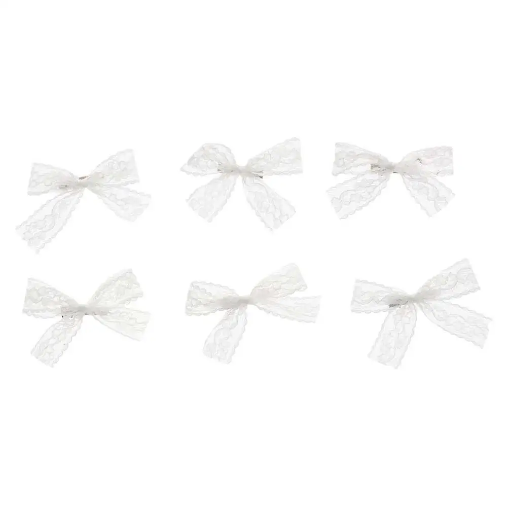 Cute Girls Cloth Korean Lolita Female Female Hair Clips Hair Accessories Bow Hairpin Balletcore Barrettes