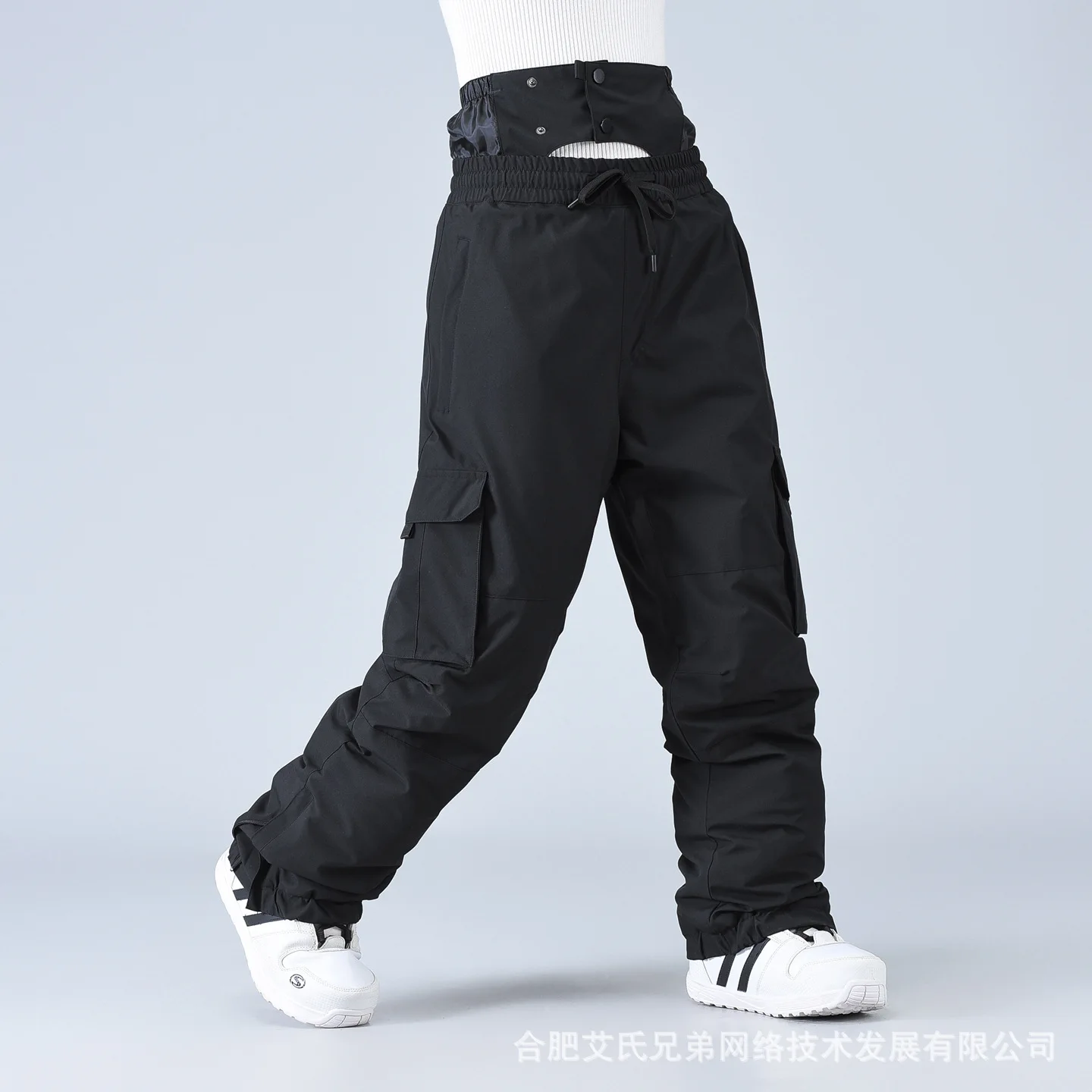 

Новые брюки для сноуборда, мужские зимние лыжные брюки, женские ветрозащитные водонепроницаемые теплые комбинезоны, зимние брюки с эластичной резинкой на талии