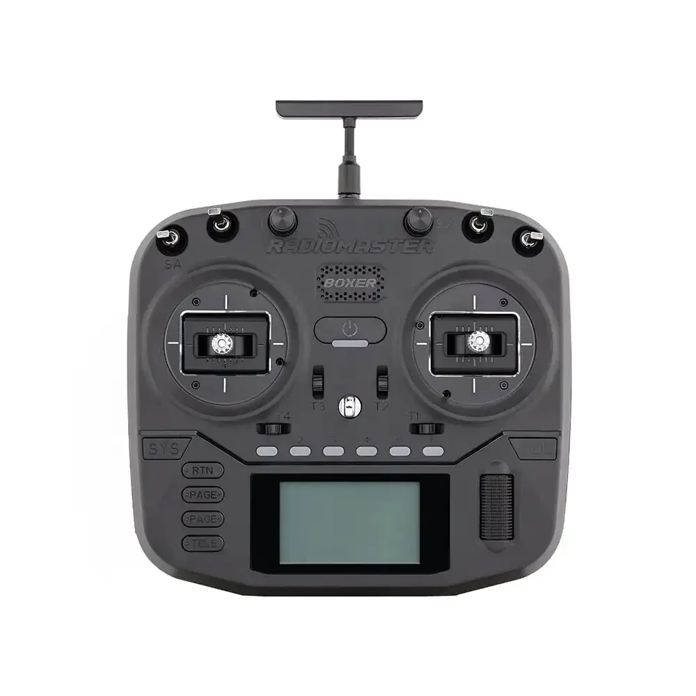 RadioMaster BOXER FPV Radio Controller w/ Carry Case | 2.4GHz 30dBm ELRS & Multi-Protocol, 128x64 LCD, EdgeTX Open Source