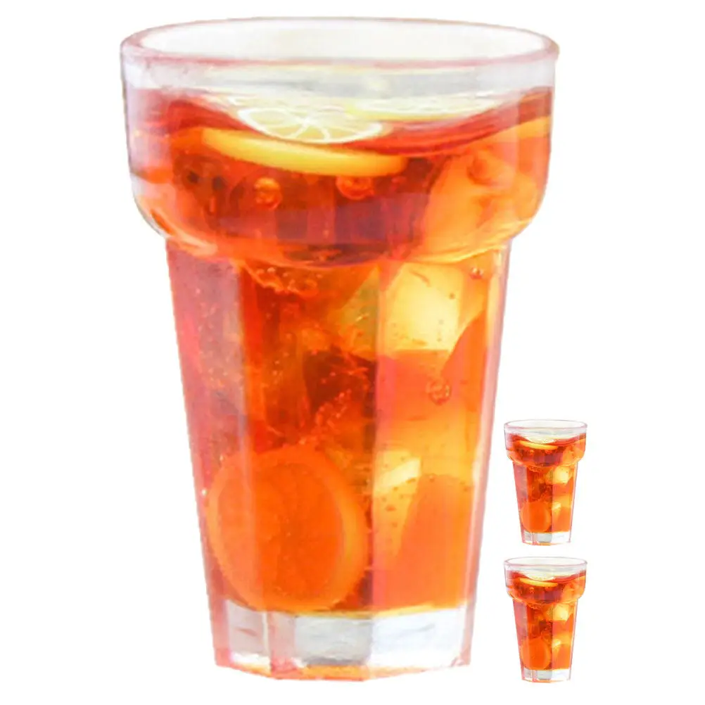3Pcs Mini Tea Beverage Models Resin Miniature Drinks for Mini House Kitchen Decor DIY Gift Accessory Compact Realistic