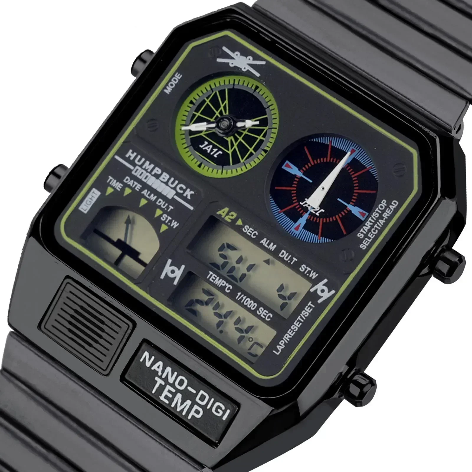 Часы HUMPBUCK, модные, повседневные, кварцевые, светильник, водонепроницаемые, спортивные, Полевые мужские наручные часы, новый дизайн, для активного отдыха